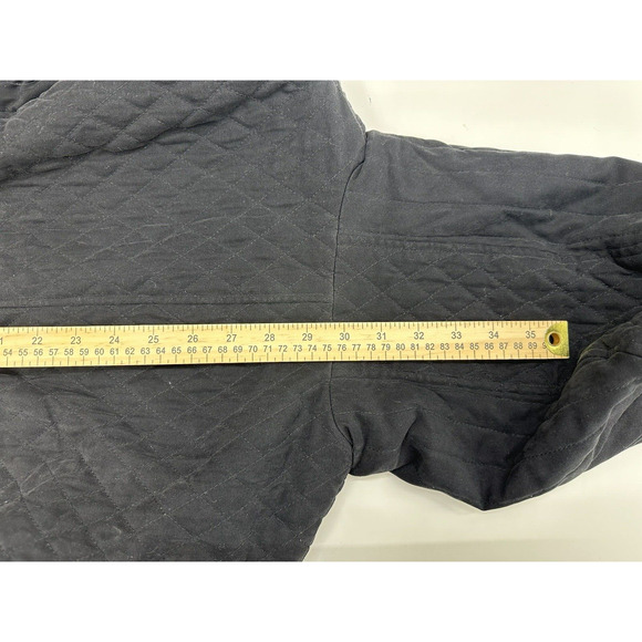 Womens Breckenridge Black Quilted Hooded Zip Up Jacket Size Small - Picture 12 of 12